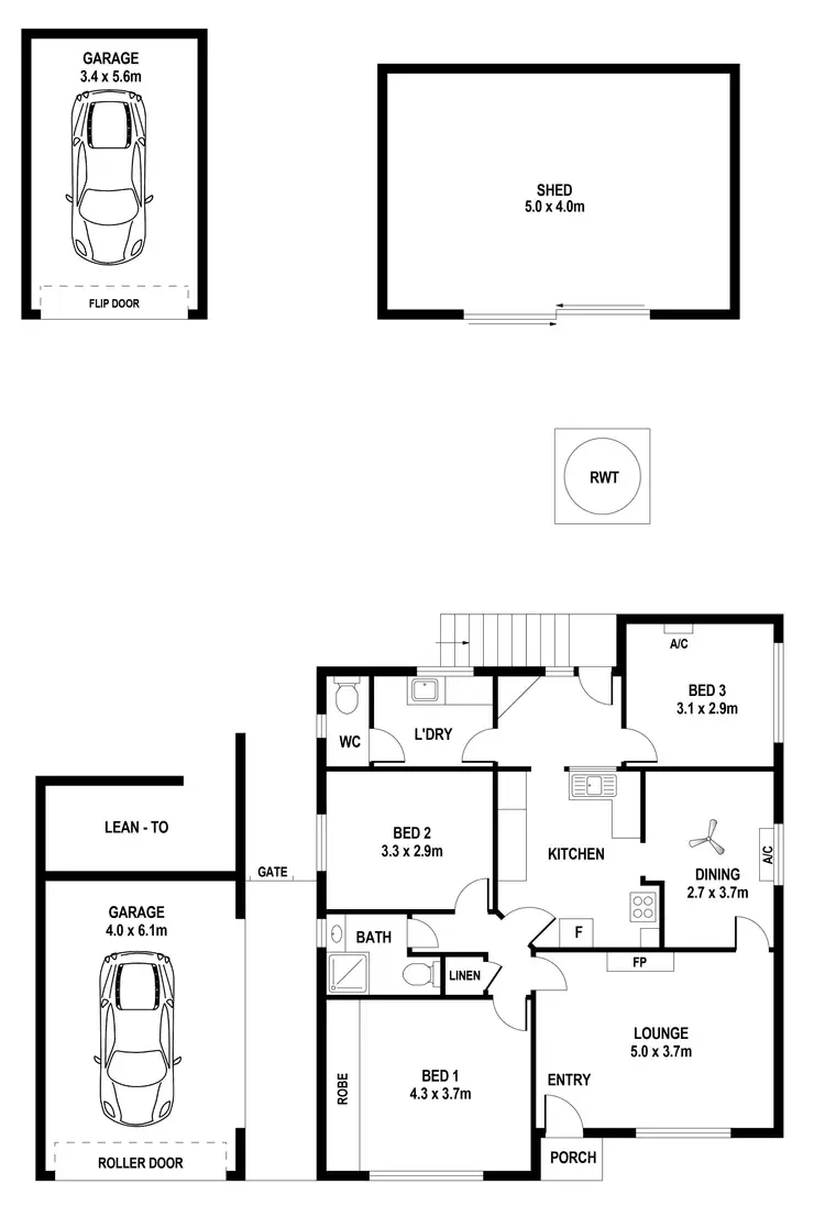 Floorplan of Homely house listing, 53 Ozone Street, Victor Harbor SA 5211