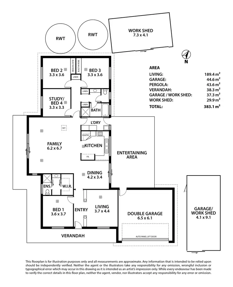 Floorplan of Homely house listing, 5 Shone Court, Strathalbyn SA 5255