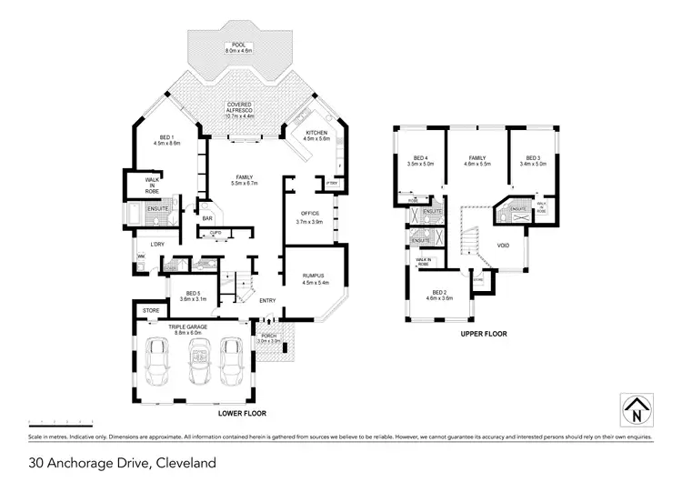 Floorplan of Homely house listing, 30 Anchorage Drive, Raby Bay QLD 4163