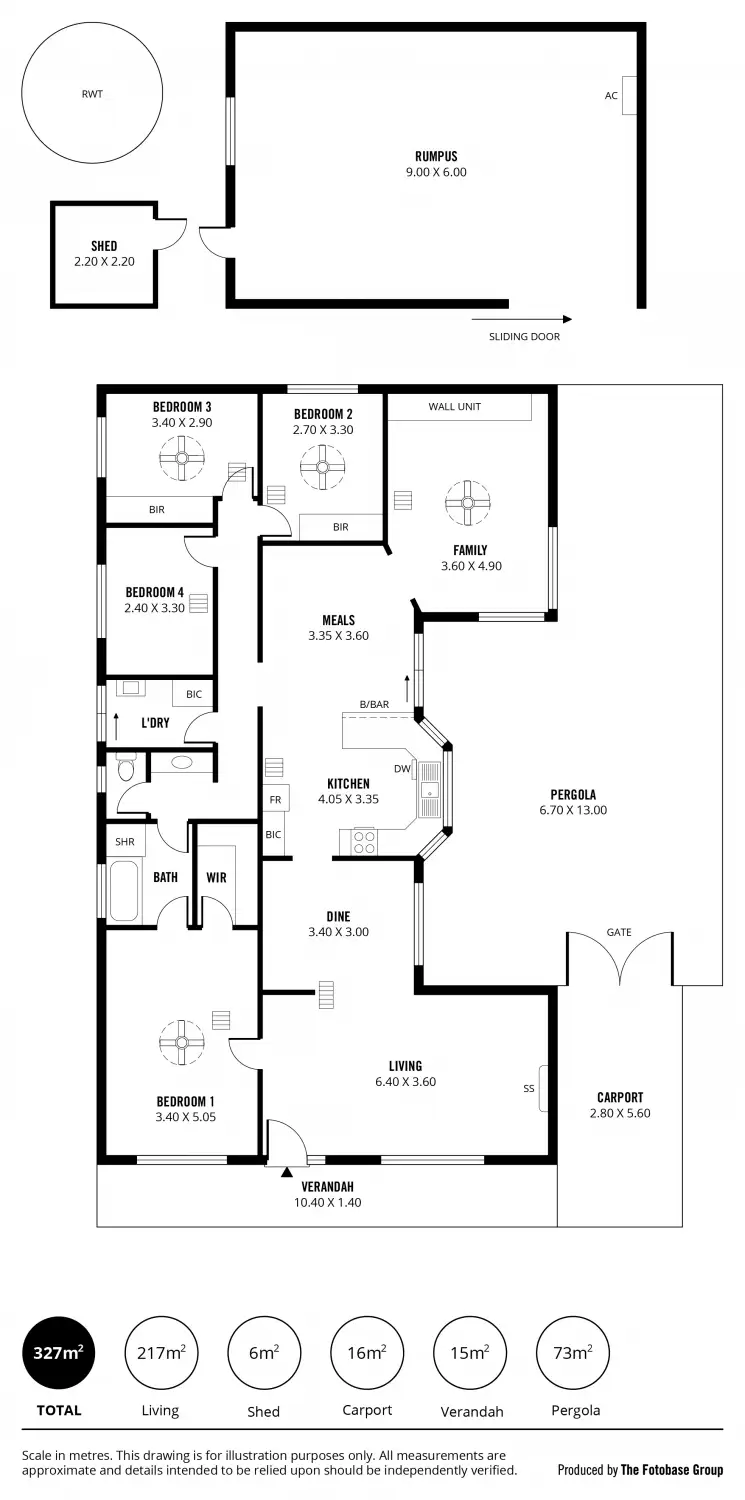 Floorplan of Homely house listing, 72 Tumbella Drive, Murray Bridge SA 5253