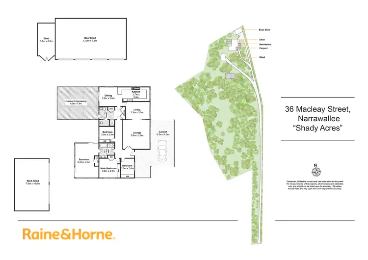 Floorplan of Homely rural property listing, 36 Macleay Street, Narrawallee NSW 2539
