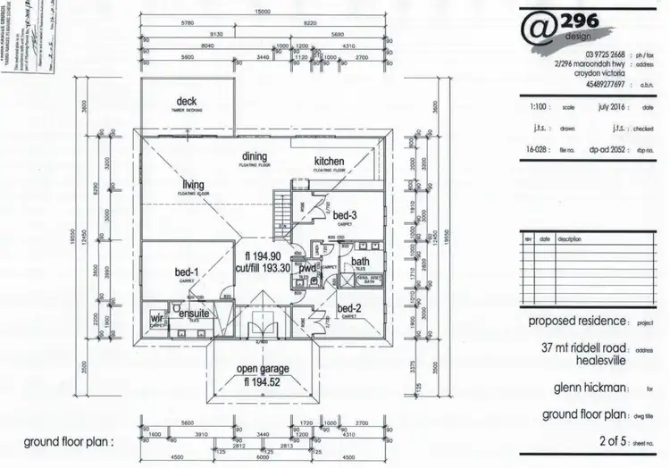 Floorplan of Homely house listing, 37 Mt Riddell Road, Healesville VIC 3777