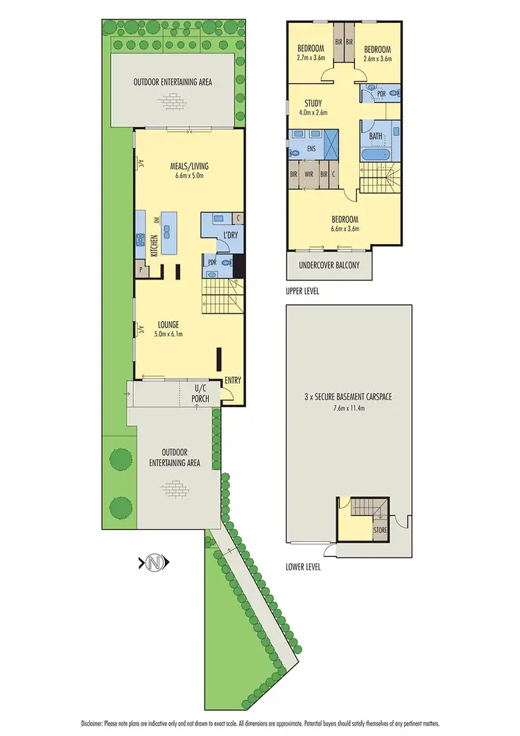 Floorplan of Homely house listing, 1/94 The Strand, Newport VIC 3015