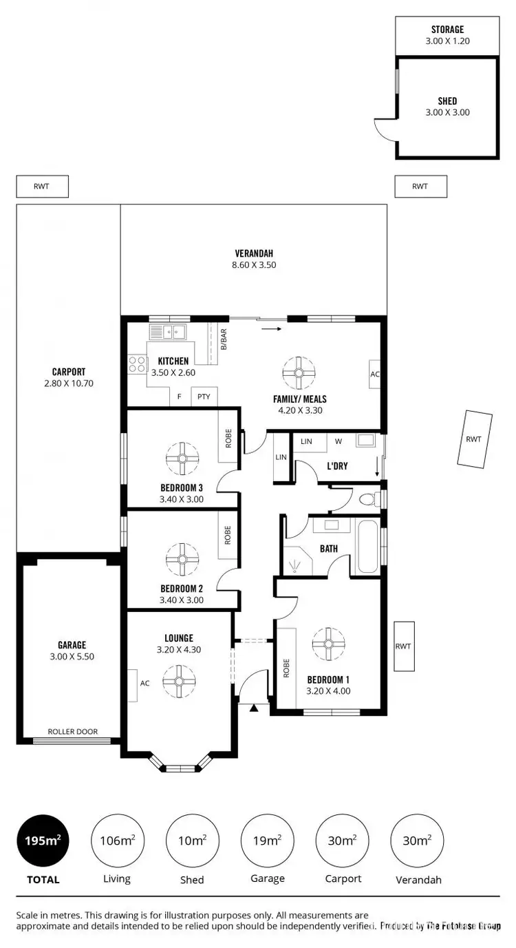 Floorplan of Homely house listing, 2/18 Bradshaw Road, Morphett Vale SA 5162