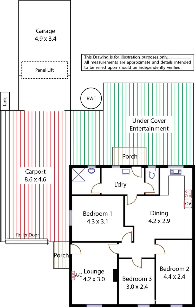 Floorplan of Homely house listing, 10 Winkfield Street, Davoren Park SA 5113