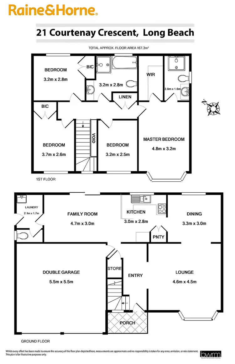 Floorplan of Homely house listing, 21 Courtenay Crescent, Long Beach NSW 2536