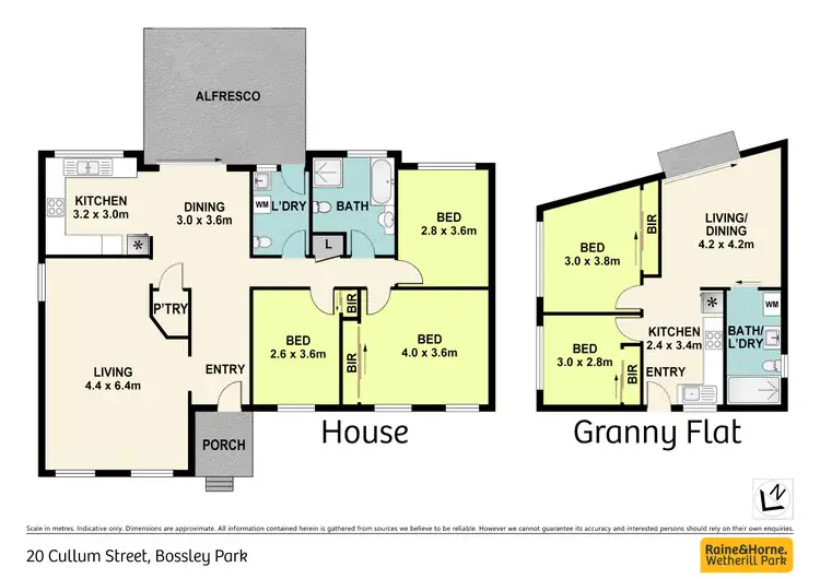 Floorplan of Homely house listing, 20 Cullum Street, Bossley Park NSW 2176