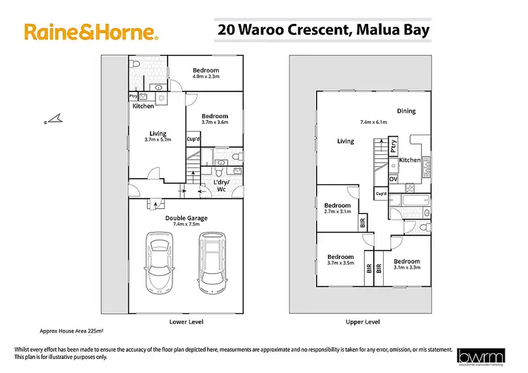 Floorplan of Homely house listing, 20 Waroo Crescent, Malua Bay NSW 2536