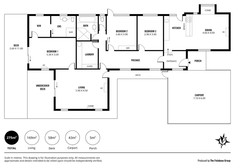 Floorplan of Homely house listing, 3 Edmonds Street, Macclesfield SA 5153