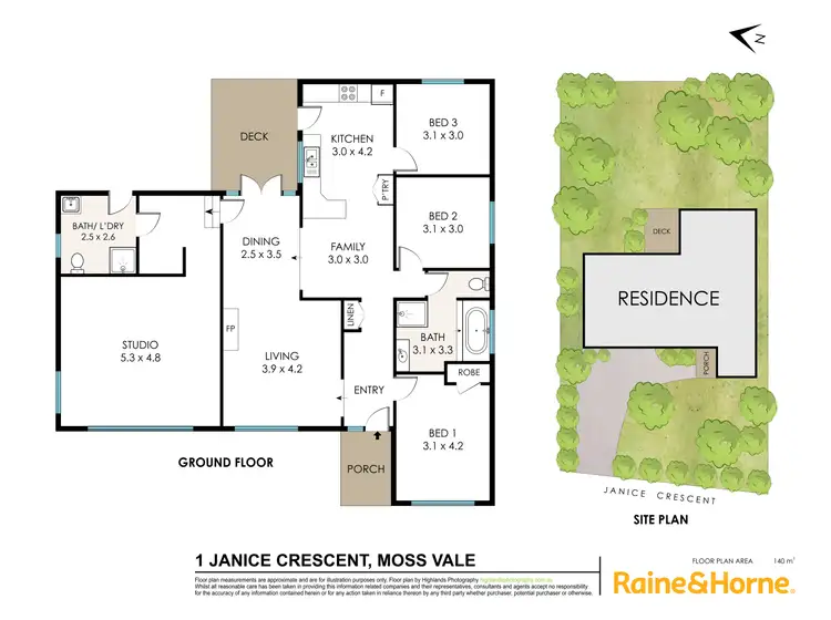 Floorplan of Homely house listing, 1 Janice Crescent, Moss Vale NSW 2577