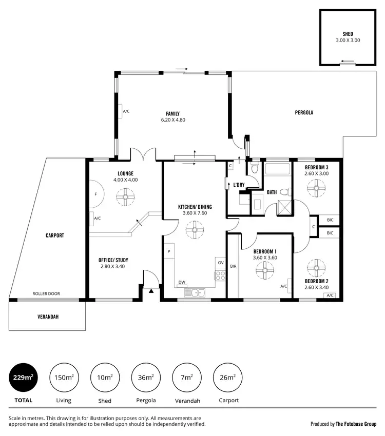 Floorplan of Homely house listing, 10 Barramundi Drive, Hallett Cove SA 5158