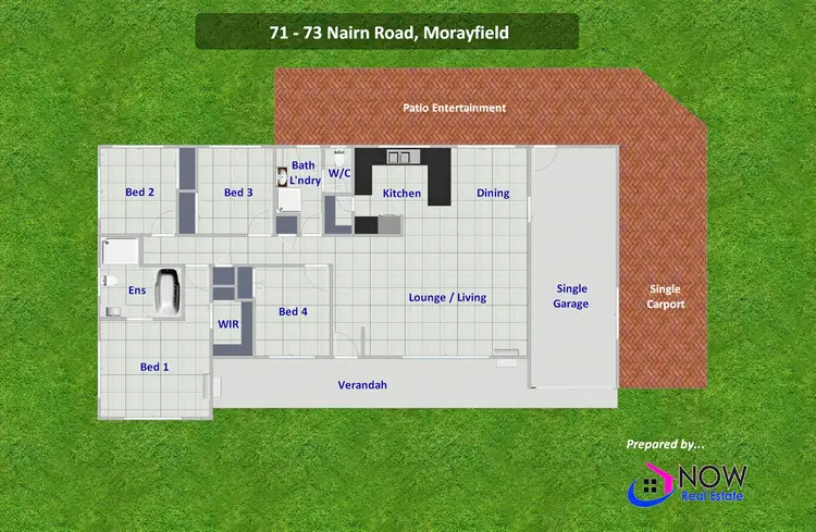 Floorplan of Homely house listing, 71-73 Nairn Road, Morayfield QLD 4506