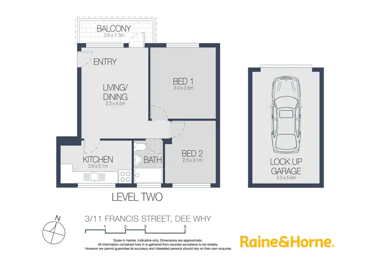 Floorplan of Homely apartment listing, 3/11 Francis Street, Dee Why NSW 2099