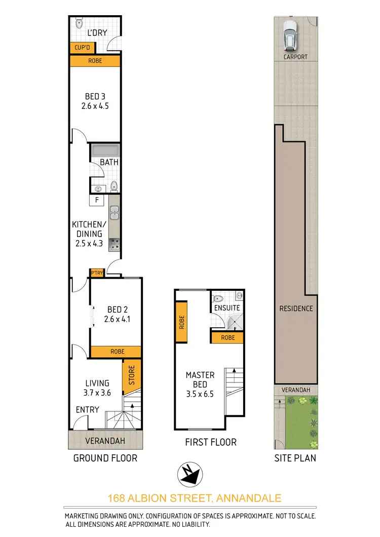 Floorplan of Homely house listing, 168 Albion Street, Annandale NSW 2038