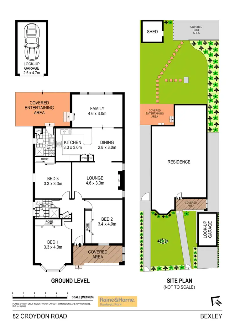 Floorplan of Homely house listing, 82 Croydon Road, Bexley NSW 2207