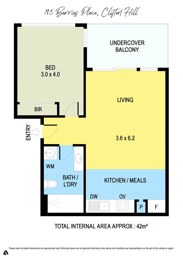 Floorplan of Homely apartment listing, 1/5 Barries Place, Clifton Hill VIC 3068