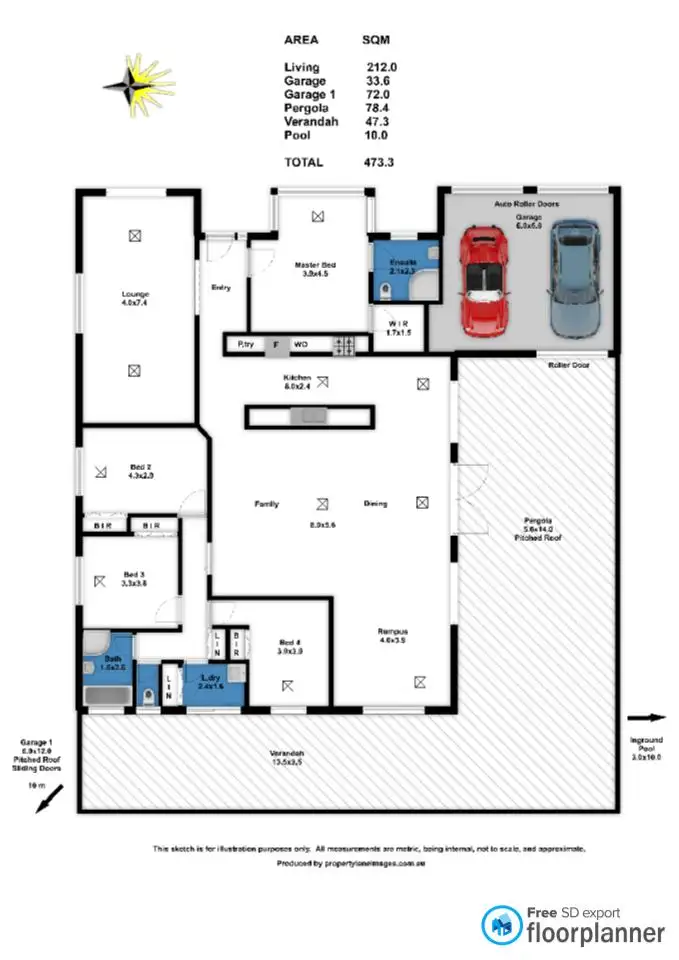 Floorplan of Homely house listing, 11 Clancy Road, Gawler Belt SA 5118