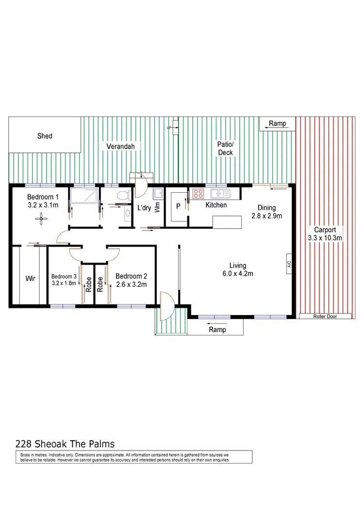 Floorplan of Homely house listing, 228/ 61 Supple Road, Waterloo Corner SA 5110