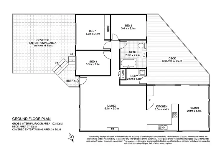 Floorplan of Homely house listing, 25 Olive Avenue, Phegans Bay NSW 2256