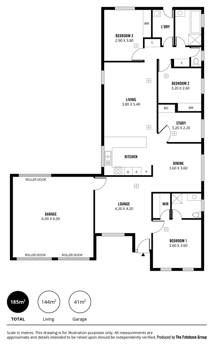 Floorplan of Homely house listing, 1 Blue Bay Avenue, Aldinga Beach SA 5173