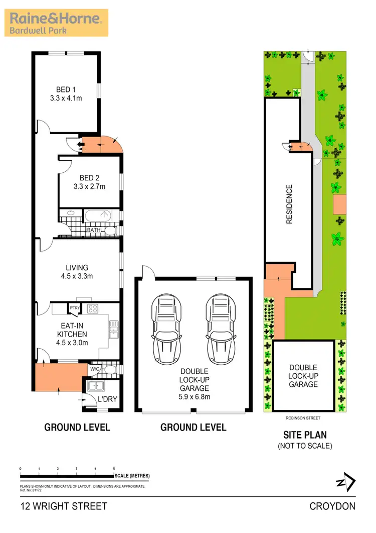 Floorplan of Homely house listing, 12 Wright Street, Croydon NSW 2132