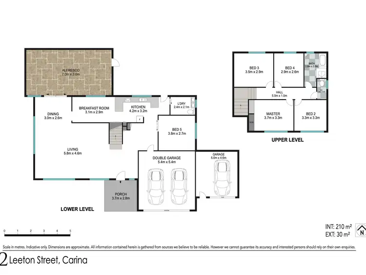 Floorplan of Homely house listing, 2 Leeton Street, Carina QLD 4152