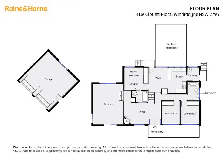 Floorplan of Homely house listing, 3 De Clouett Place, Windradyne NSW 2795