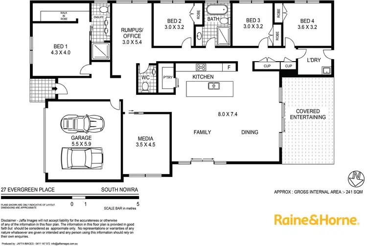 Floorplan of Homely house listing, 27 Evergreen Place, South Nowra NSW 2541