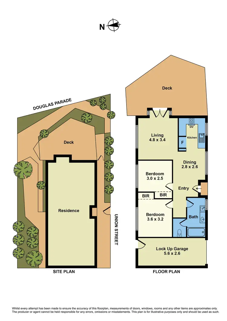 Floorplan of Homely house listing, 139 Douglas Parade, Williamstown VIC 3016