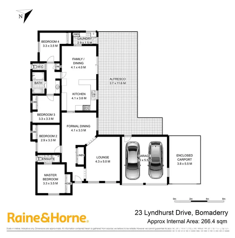 Floorplan of Homely house listing, 23 Lyndhurst Drive, Bomaderry NSW 2541
