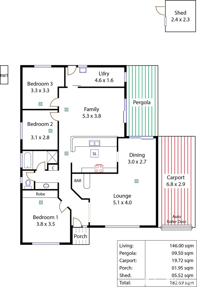 Floorplan of Homely house listing, 614 Bridge Road, Salisbury East SA 5109