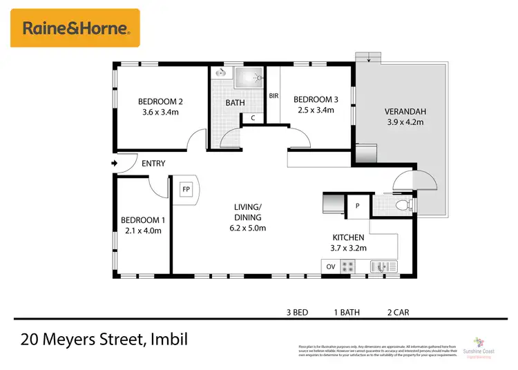 Floorplan of Homely house listing, 20 Meyers Street, Imbil QLD 4570