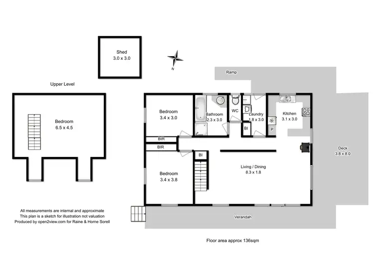 Floorplan of Homely house listing, 66 Hoods Road, Spring Beach TAS 7190