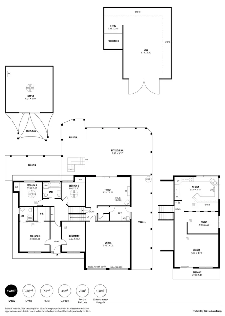 Floorplan of Homely house listing, 26 Jacaranda Drive, Woodside SA 5244