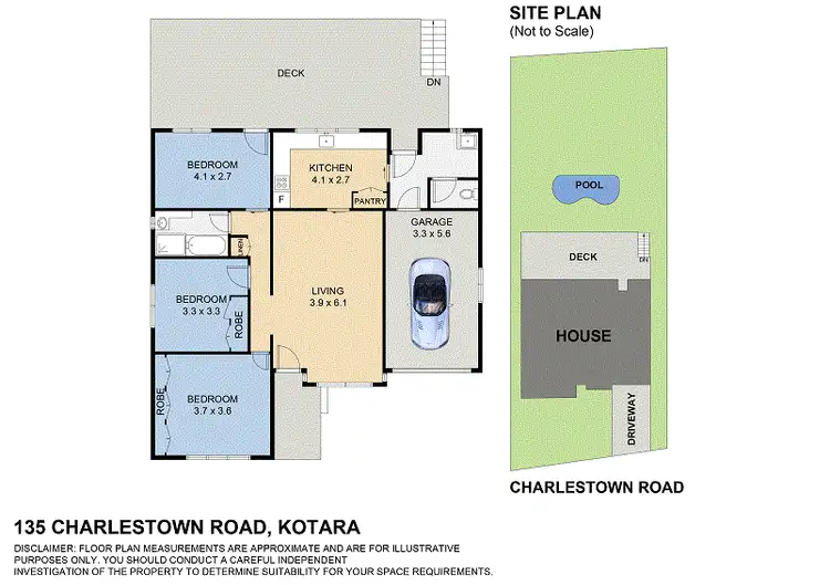 Floorplan of Homely house listing, 135 Charlestown Road, Kotara NSW 2289