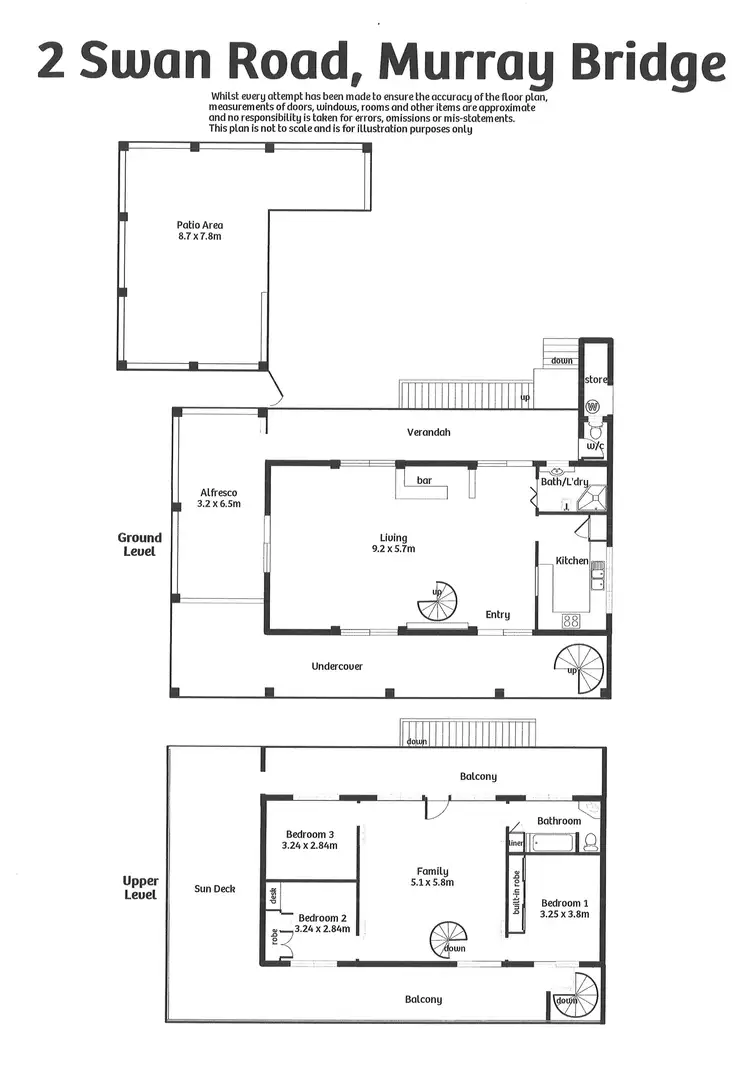 Floorplan of Homely house listing, 2 Swan Road, Murray Bridge SA 5253