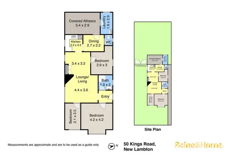 Floorplan of Homely house listing, 50 KINGS ROAD, New Lambton NSW 2305