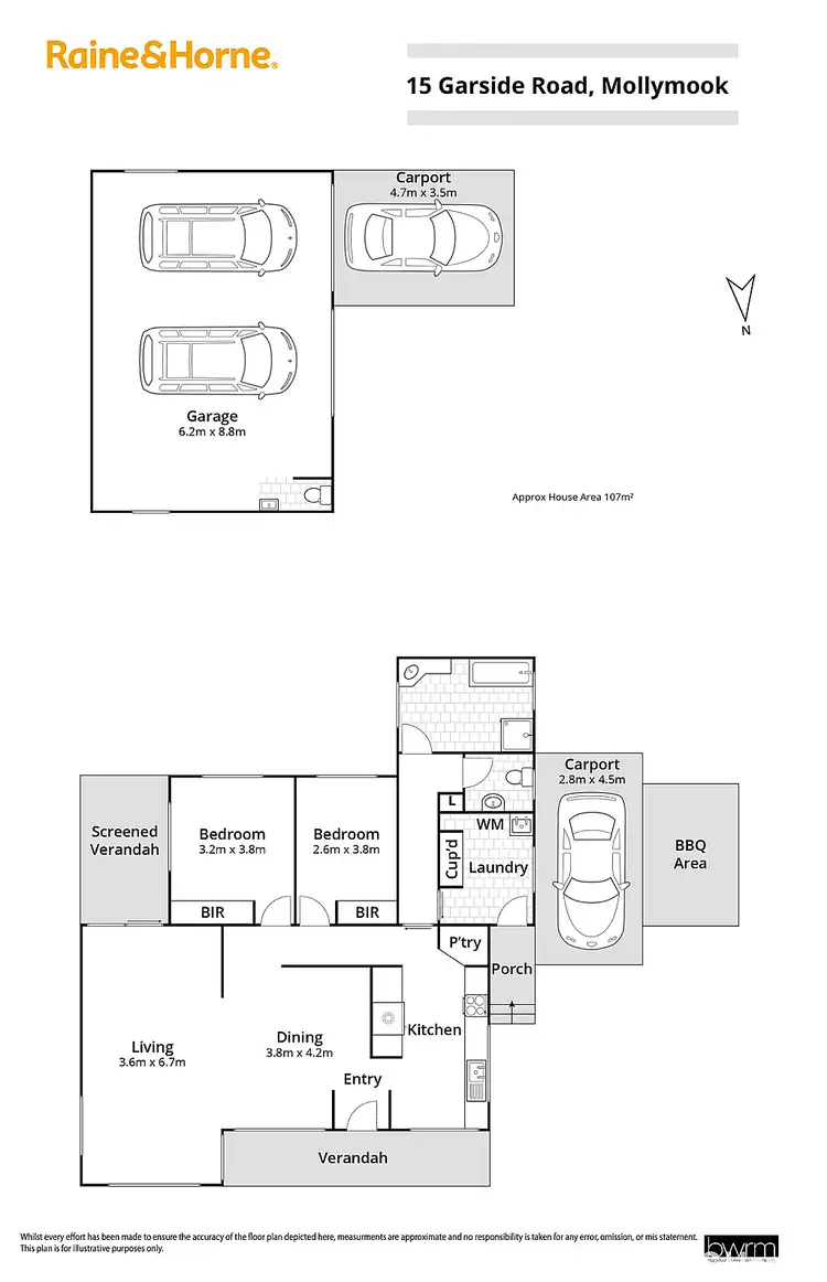 Floorplan of Homely house listing, 15 Garside Road, Mollymook Beach NSW 2539