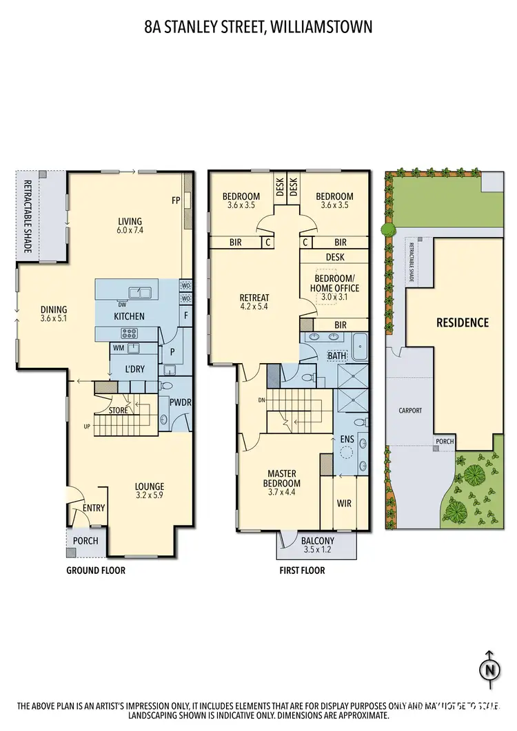 Floorplan of Homely house listing, 8A Stanley Street, Williamstown VIC 3016