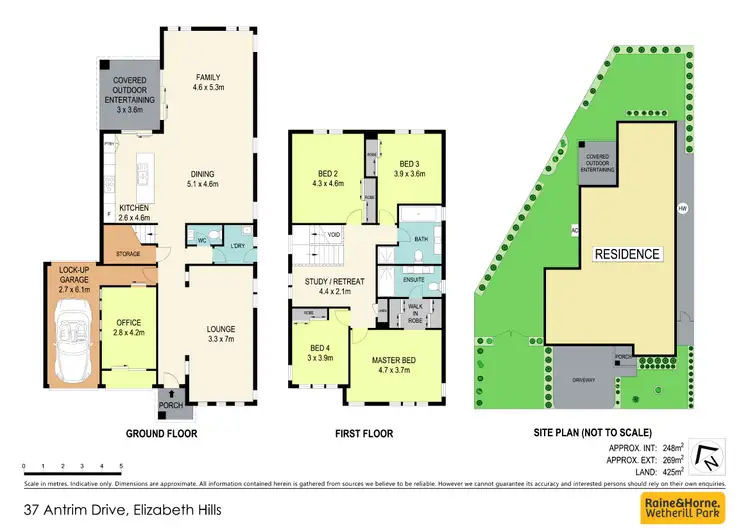 Floorplan of Homely house listing, 37 Antrim Drive, Elizabeth Hills NSW 2171