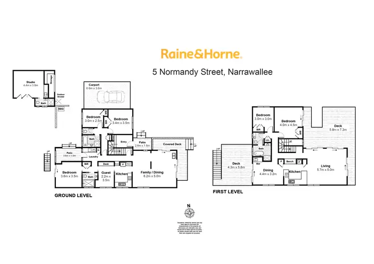 Floorplan of Homely house listing, 5 Normandy Street, Narrawallee NSW 2539