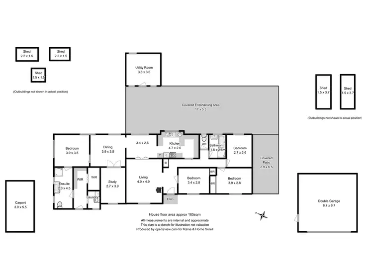 Floorplan of Homely house listing, 4 Henry Street, Triabunna TAS 7190