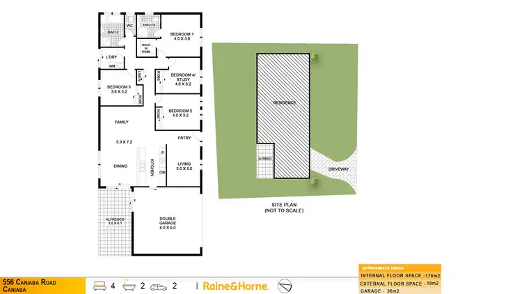 Floorplan of Homely house listing, 556 Caniaba Road, Caniaba NSW 2480