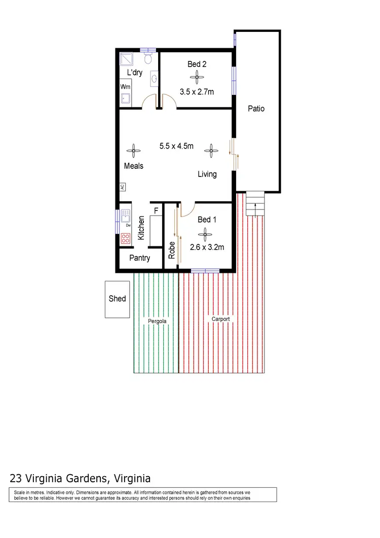 Floorplan of Homely house listing, Site 23 556 Kings Road, Virginia SA 5120