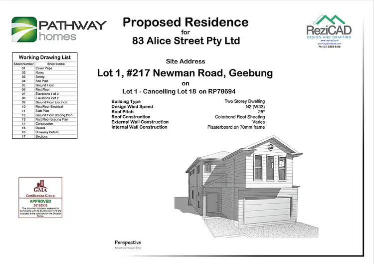 Floorplan of Homely house listing, 217A Newman Road, Geebung QLD 4034