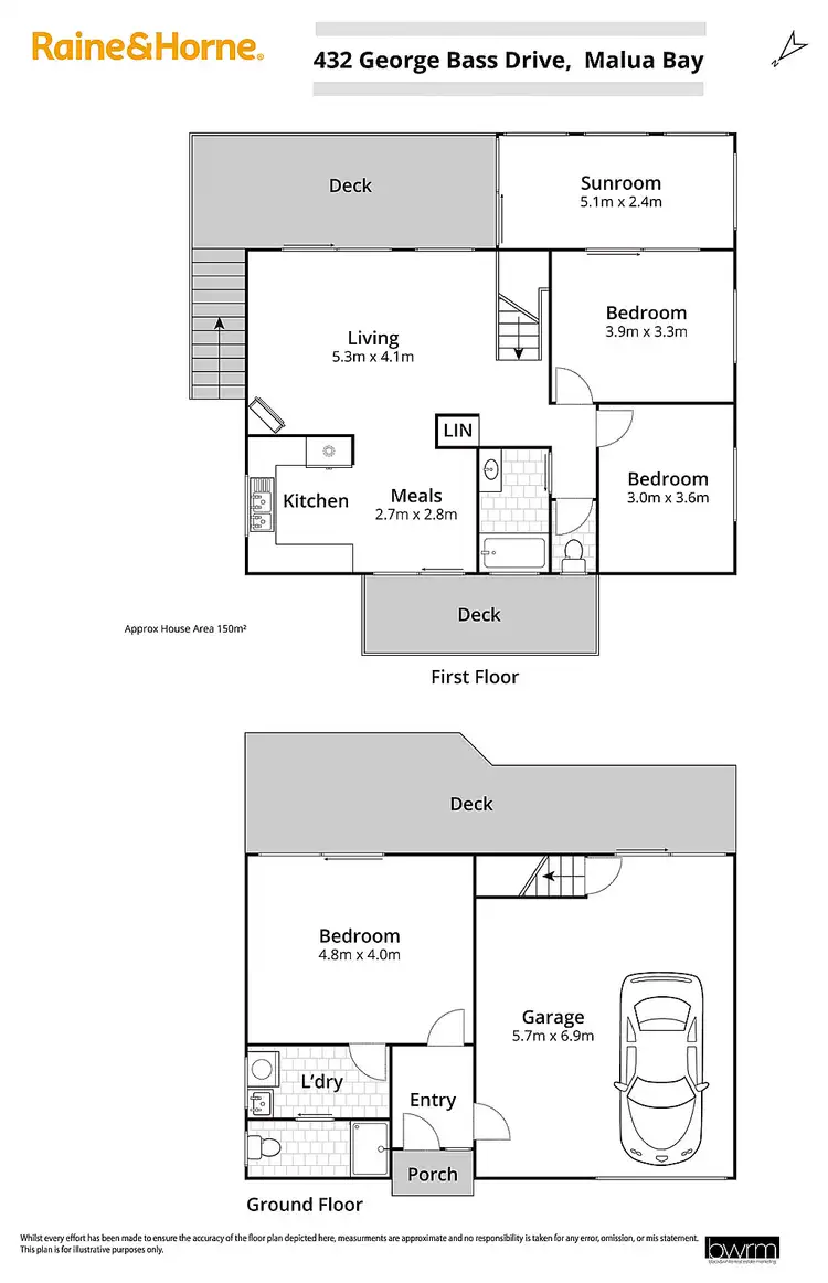 Floorplan of Homely house listing, 432 George Bass Drive, Malua Bay NSW 2536