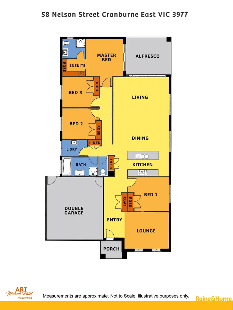 Floorplan of Homely house listing, 58 Nelson Street, Cranbourne East VIC 3977