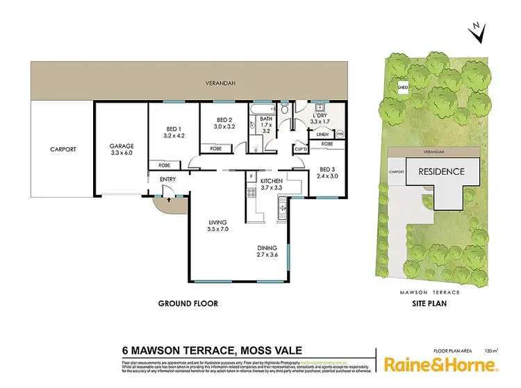 Floorplan of Homely house listing, 6 Mawson Terrace, Moss Vale NSW 2577