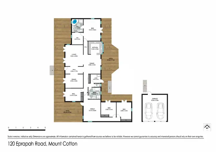 Floorplan of Homely rural property listing, 120-144 Eprapah Road, Mount Cotton QLD 4165