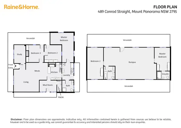 Floorplan of Homely house listing, 489 Conrod Straight, Mount Panorama NSW 2795